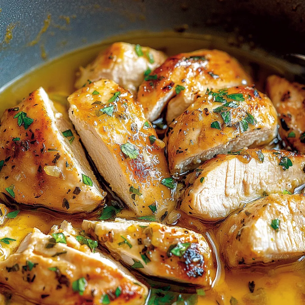 Easy Garlic Butter Chicken