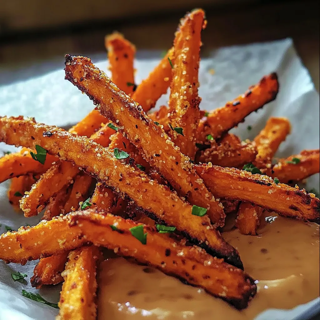 Delicious Crispy Oven Baked Sweet Potato Fries