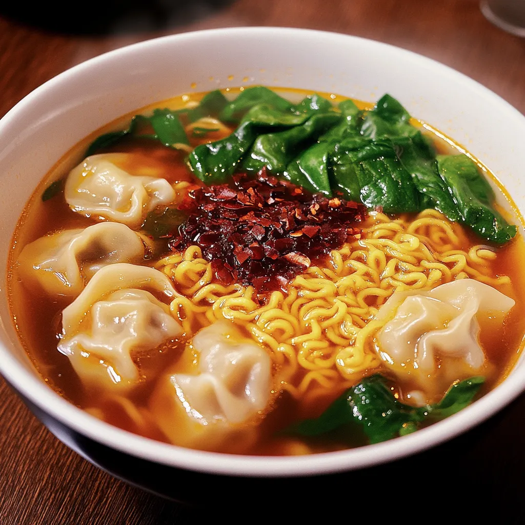 Wonton Noodle Soup Recipe