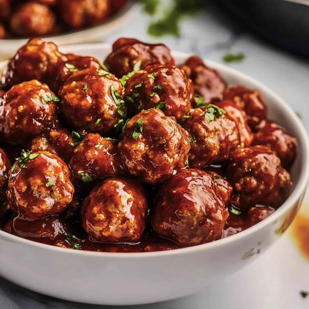 Delicious Sweet chili Meatballs Crockpot Recipe