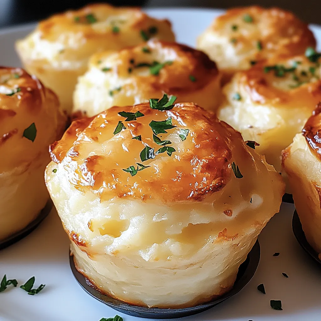 Easy Cheesy Mashed Potato Puffs Recipe