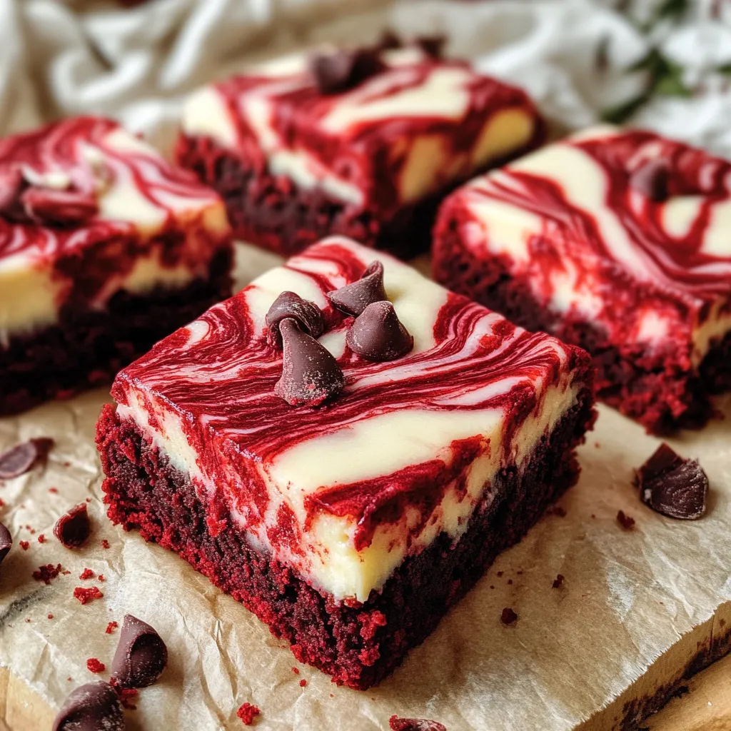 Red Velvet Cheesecake Brownies Recipe