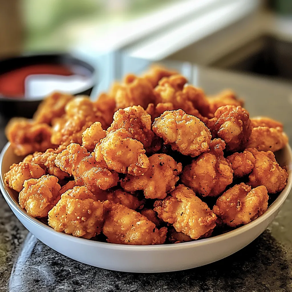 Homemade Popcorn Chicken Recipe