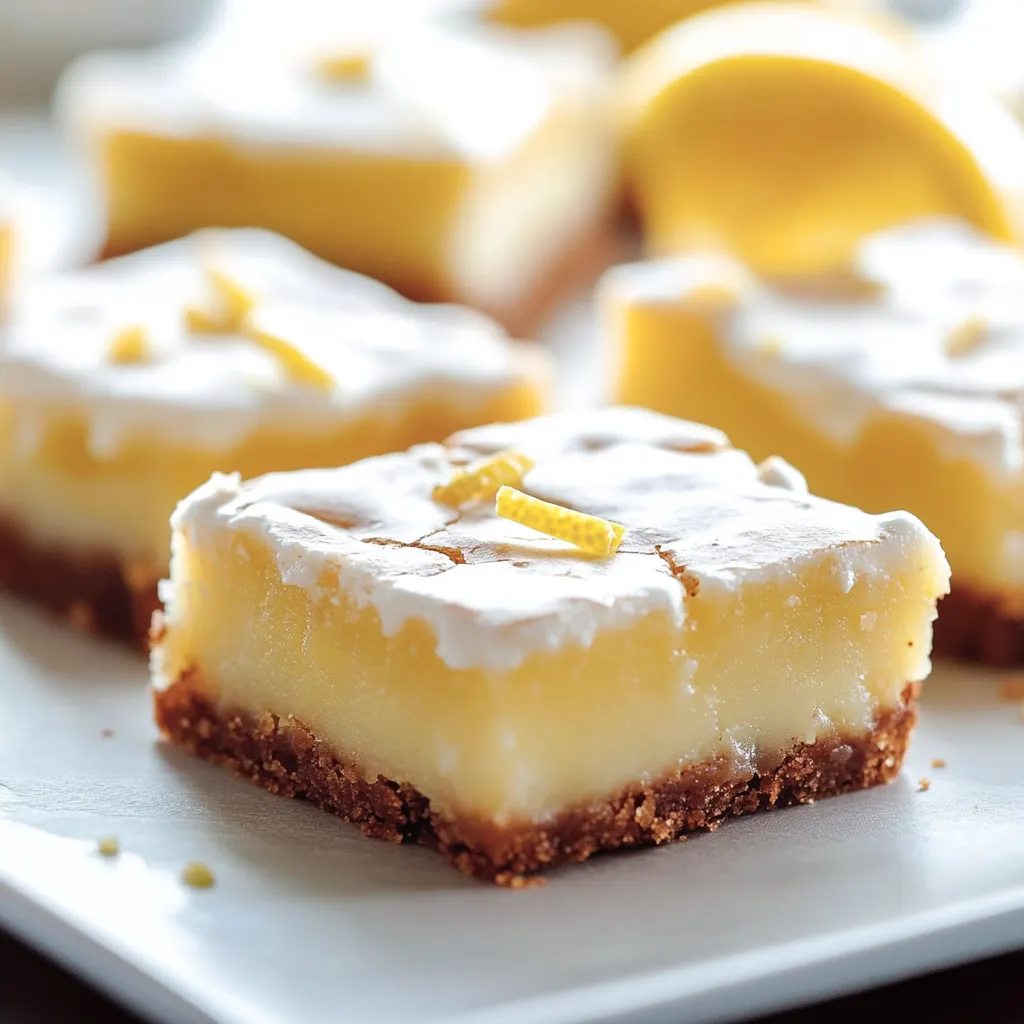 Lemon Brownies (40 Minutes)