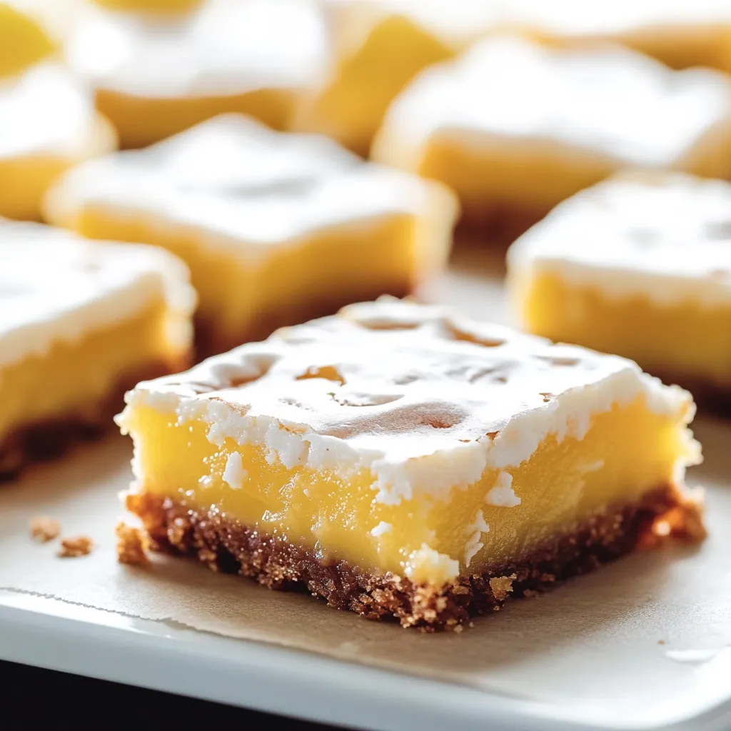 Best Lemon Brownies Recipe