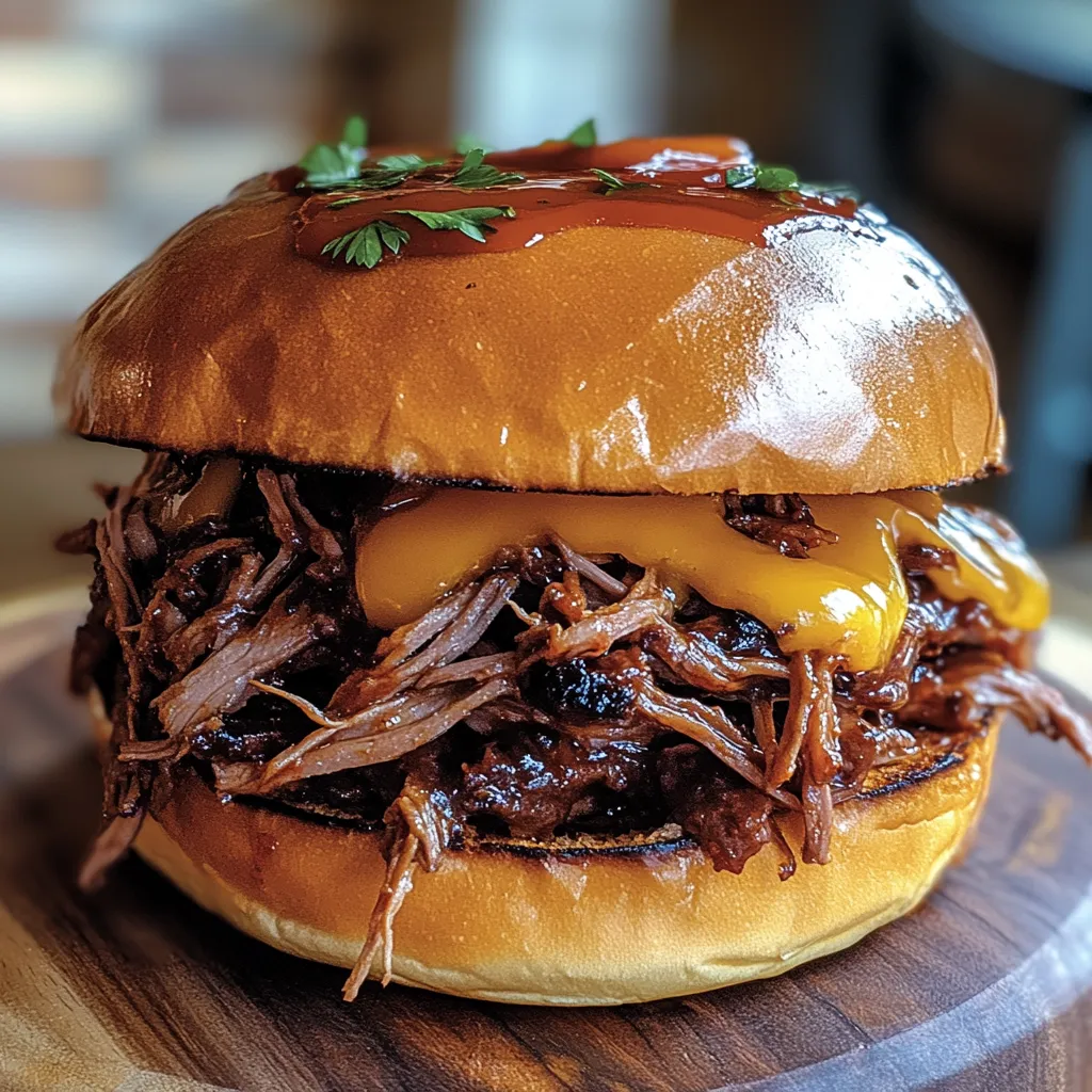 Pulled Beef Sandwich