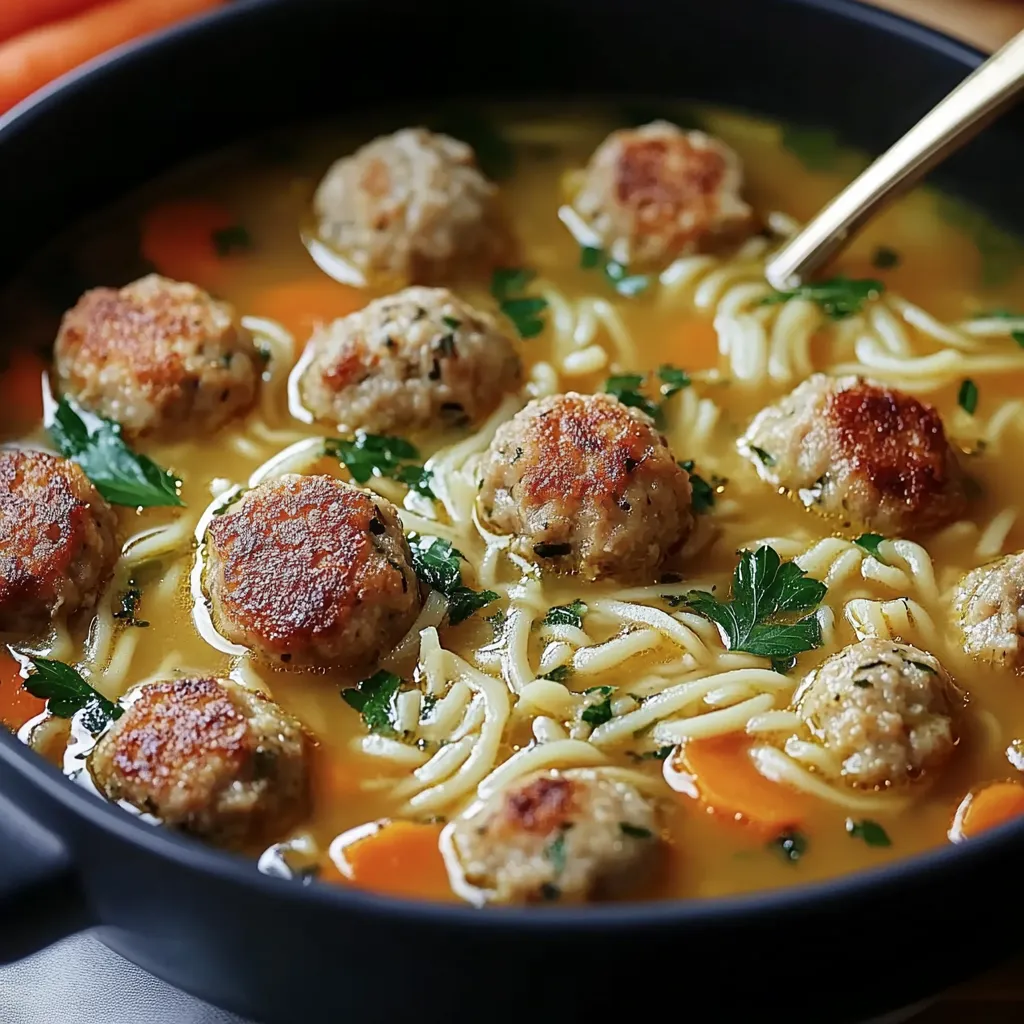 Mom’s Meatball Soup Recipe