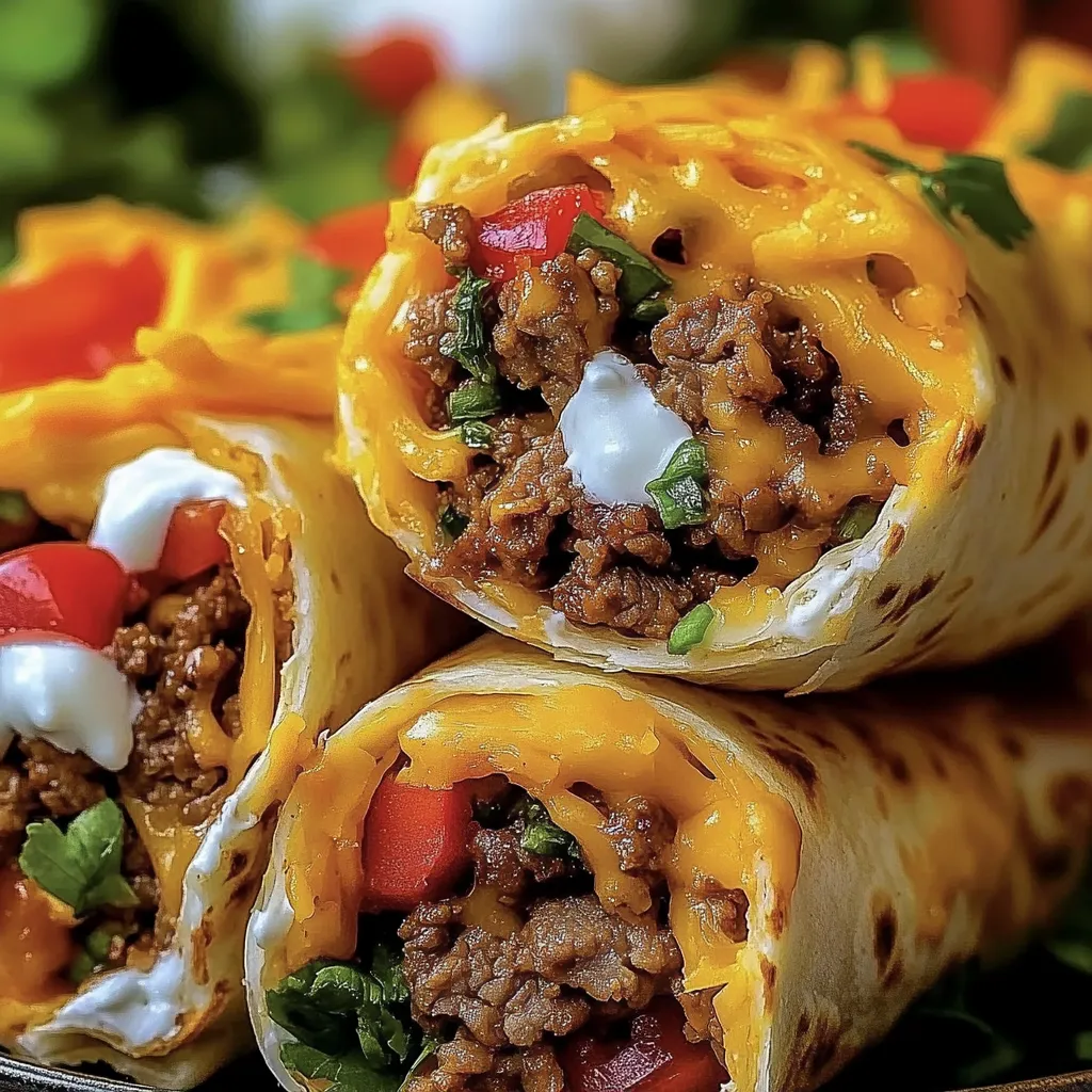 Easy Crunchy Doritos Beef Wraps Recipe