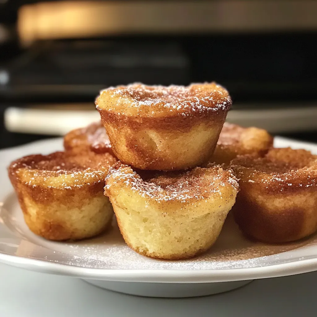 Sweet Cinnamon French Toast Muffins