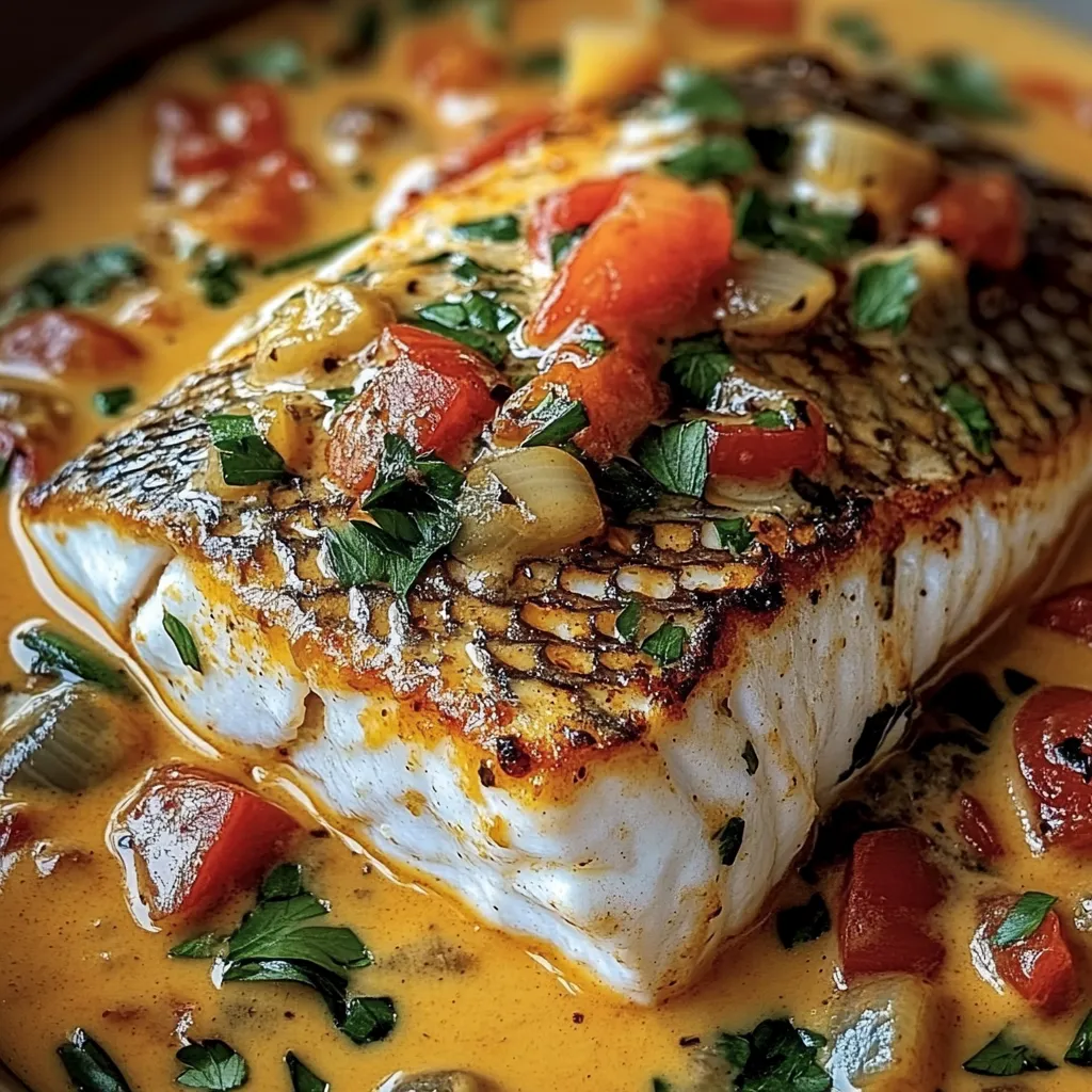 Homemade  Red Snapper with Creamy Creole Sauce