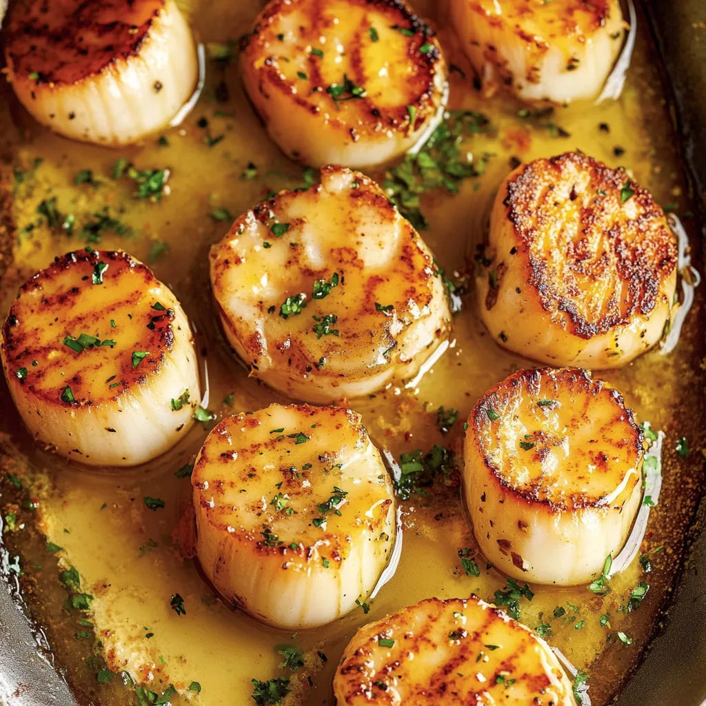 Homemade Lemon Butter Scallops Recipe