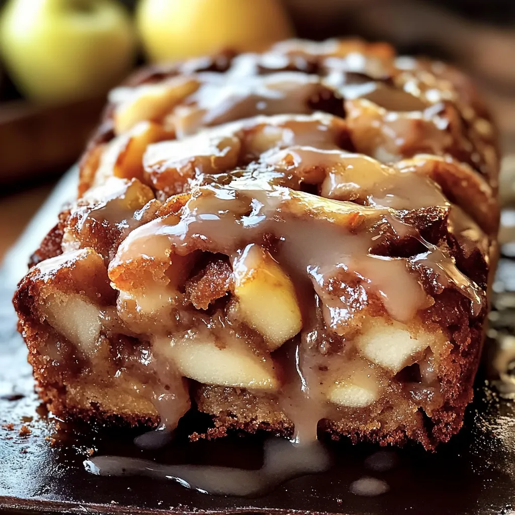 Homemade Country Apple Fritter Bread