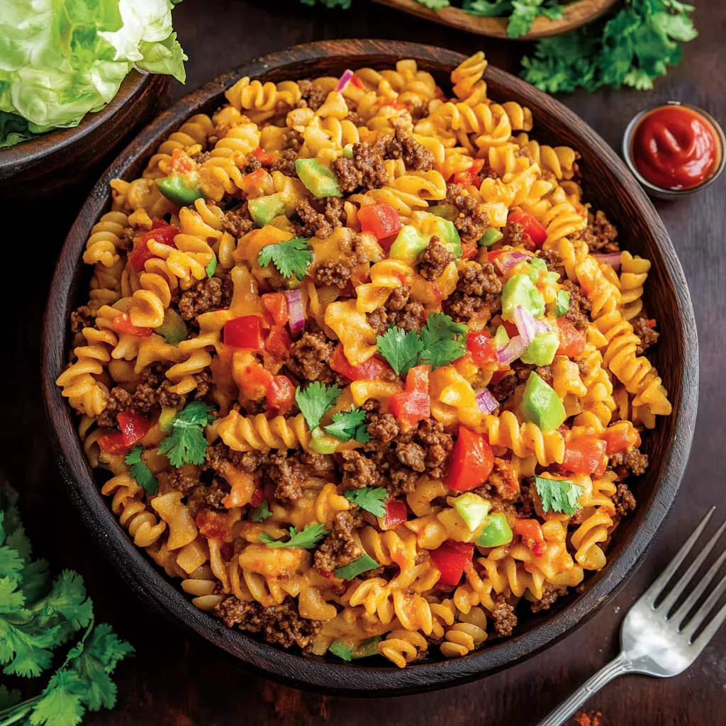 Easy Taco Pasta Salad