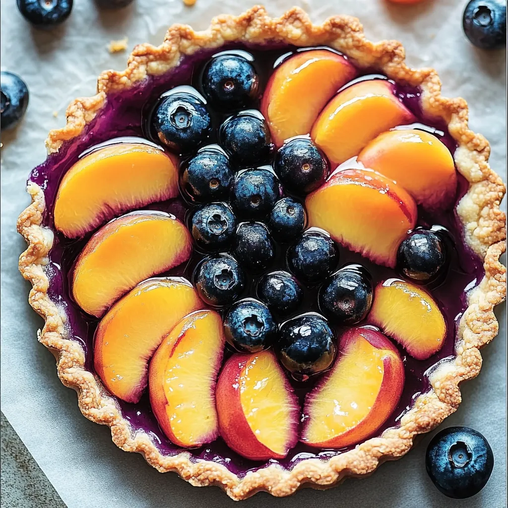 Fruit Tart with Vanilla Glaze