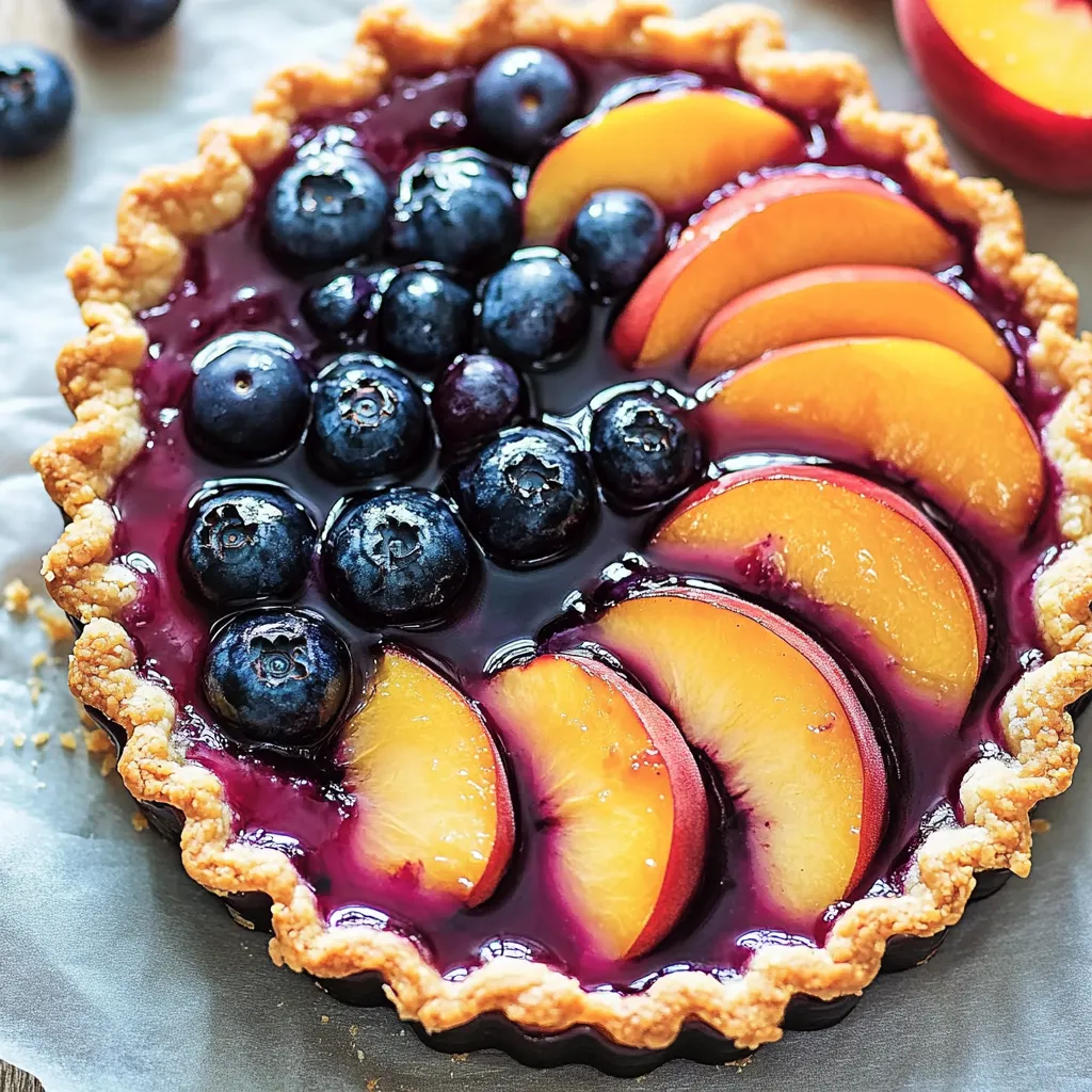 Easy Fruit Tart with Vanilla Glaze Recipe