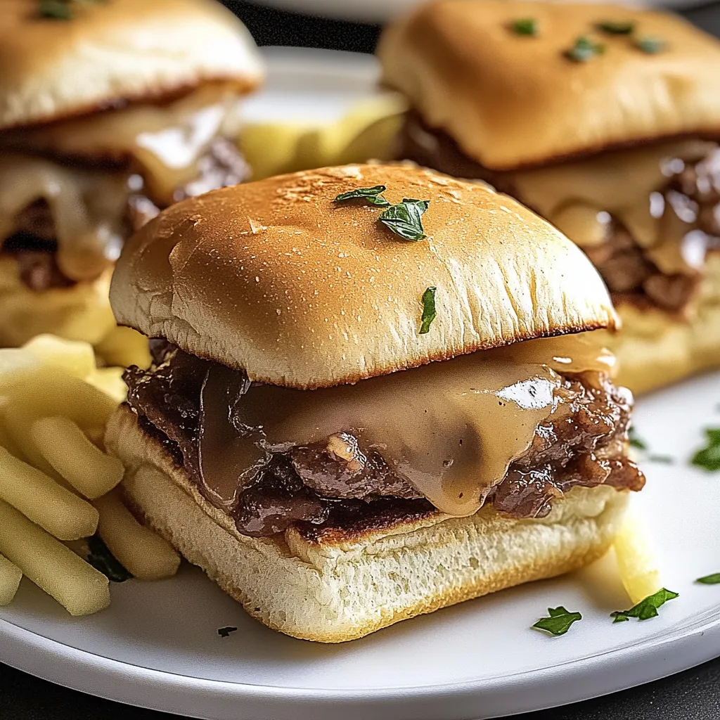 French Dip Sliders