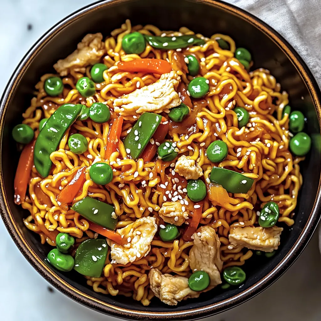 Homemade Ramen Noodle Stir-Fry Recipe