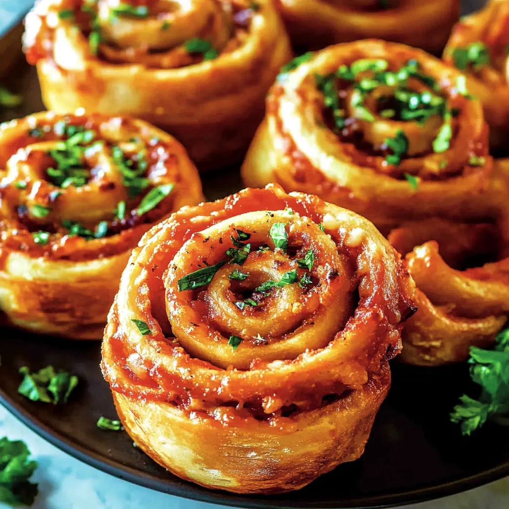 Easy Pizza Pinwheels