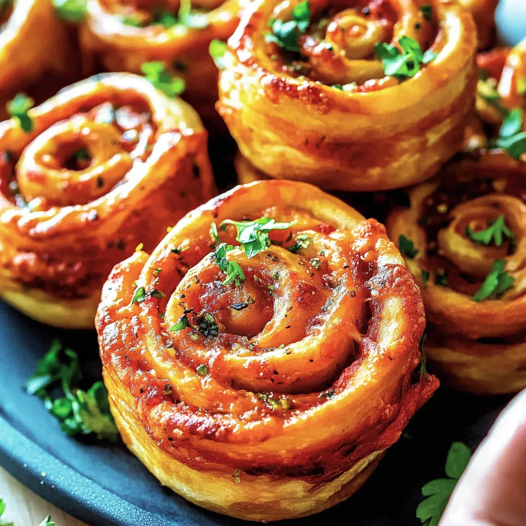 Homemade Pizza Pinwheels Recipe