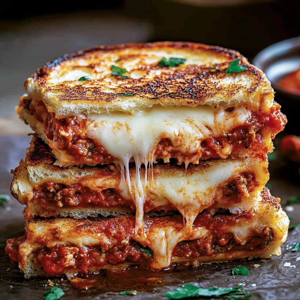 Easy Lasagna Grilled Cheese