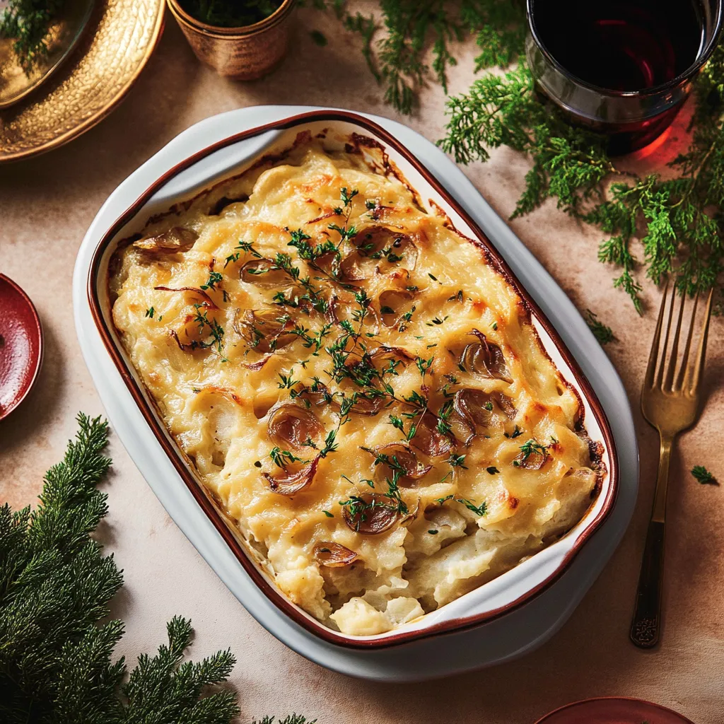 French Onion Potato Casserole