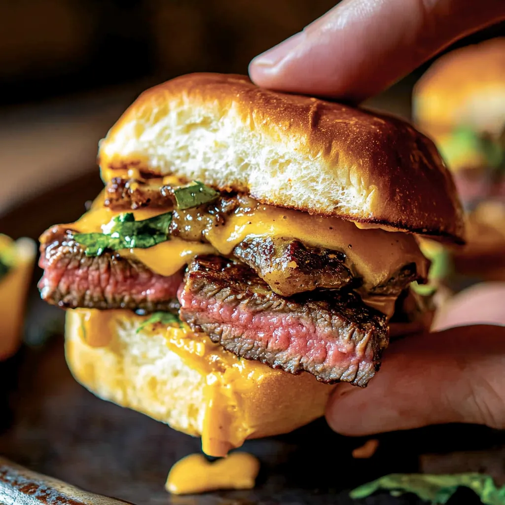 Easy Cowboy Butter Steak Sliders