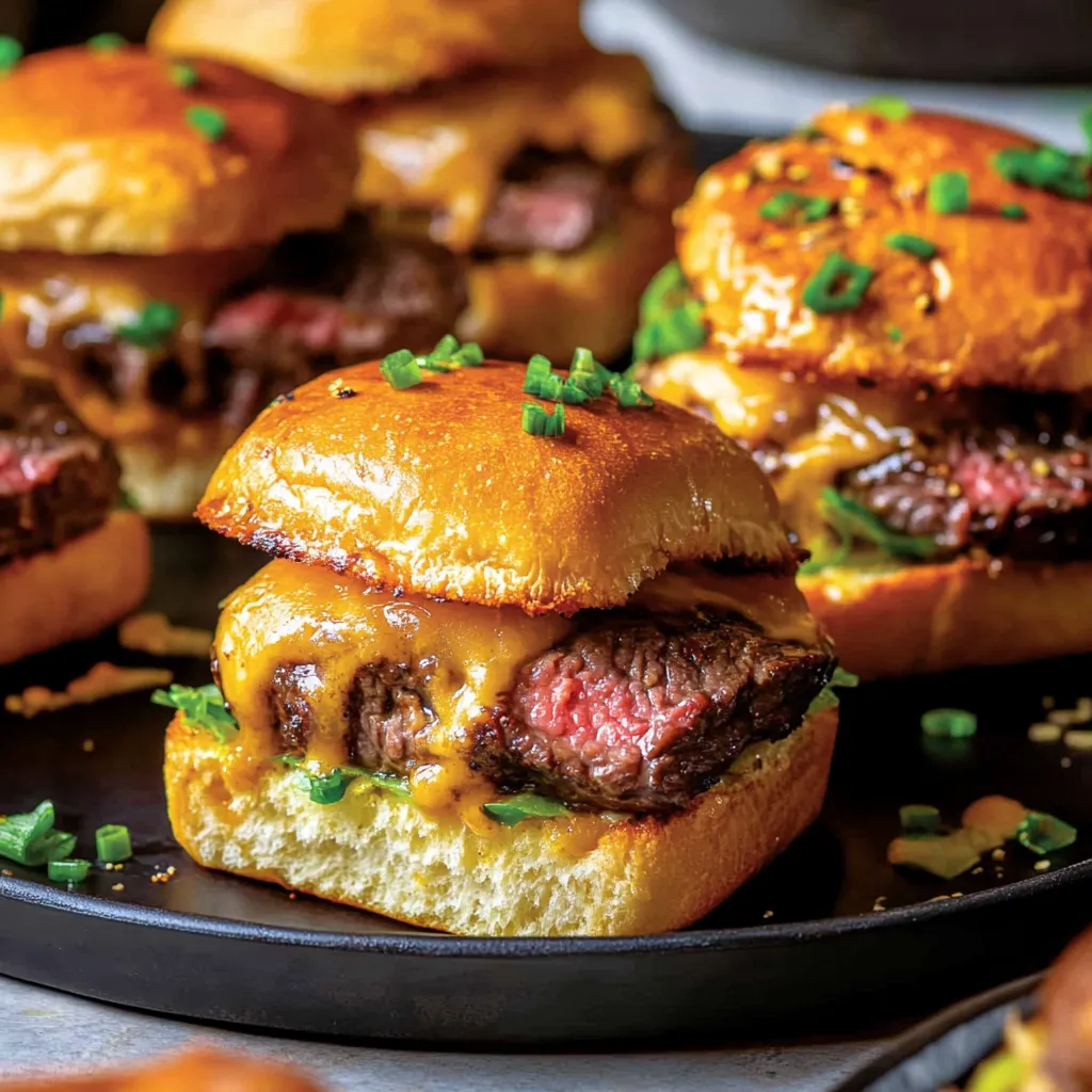 Homemade Cowboy Butter Steak Sliders Recipe