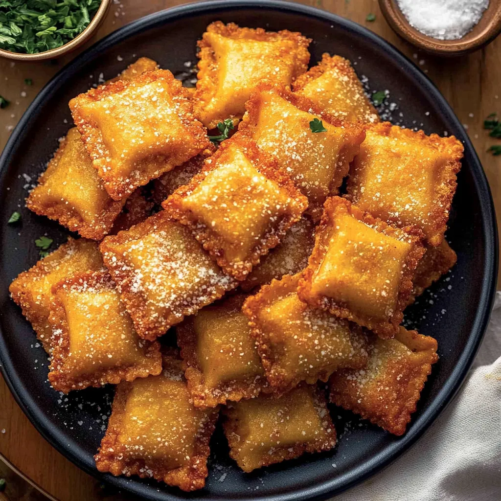 Easy Fried Ravioli Recipe