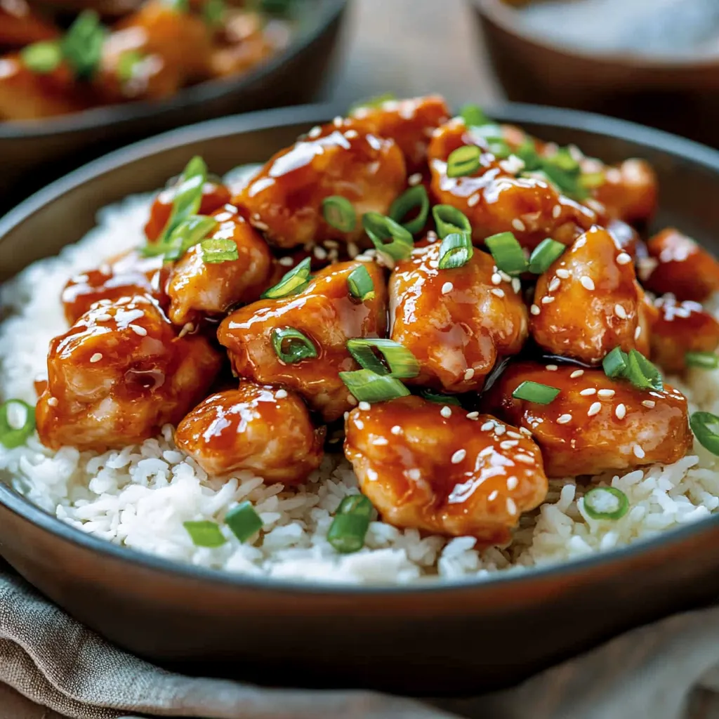 Easy Sesame Chicken Recipe