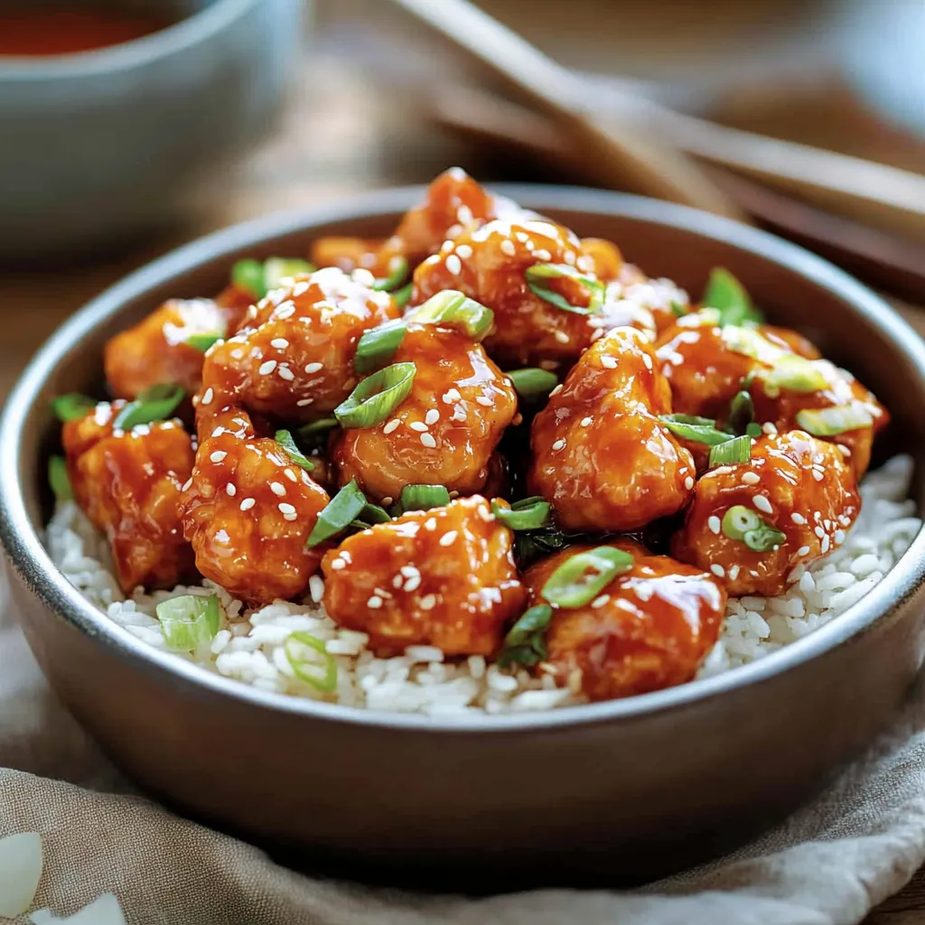 Homemade Sesame Chicken