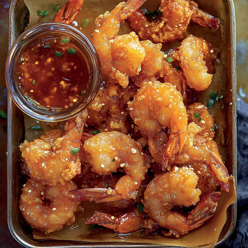 Hot Honey Fried Shrimp