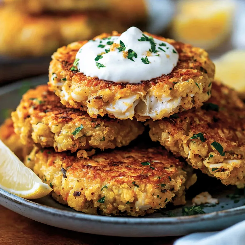 Easy Air Fryer Crab Cakes Recipe