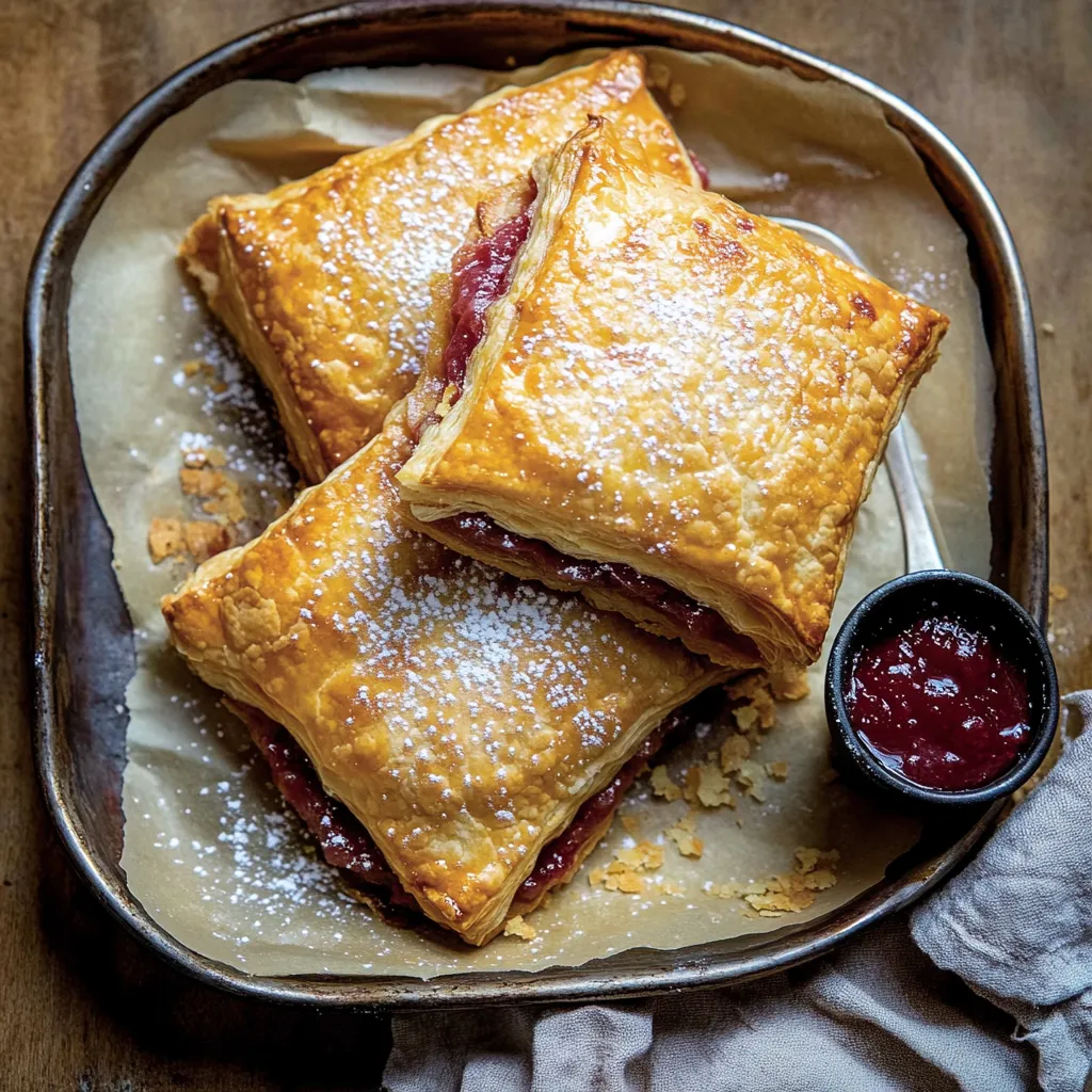 Monte Cristo Puff Pastry