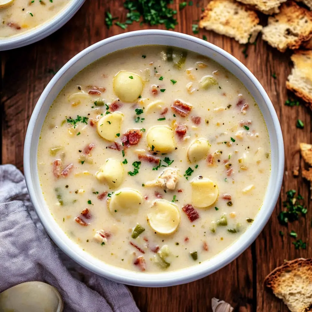 Easy New England Clam Chowder