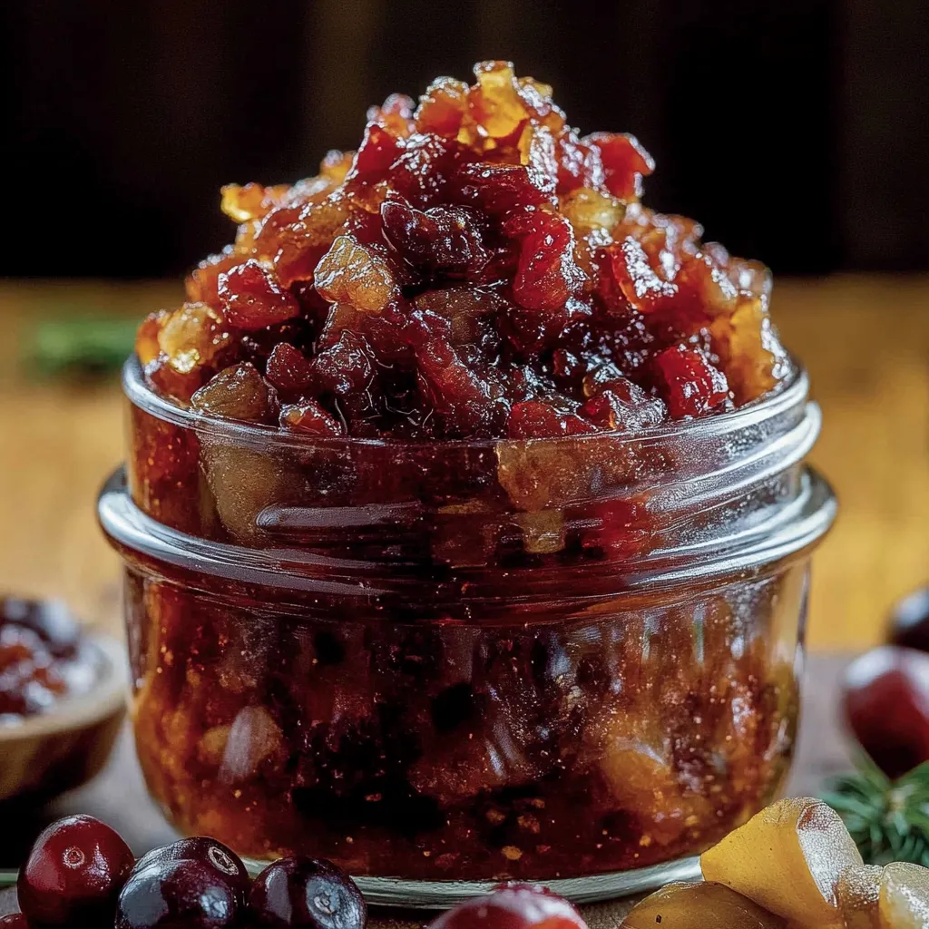 Cranberry Bacon Jam