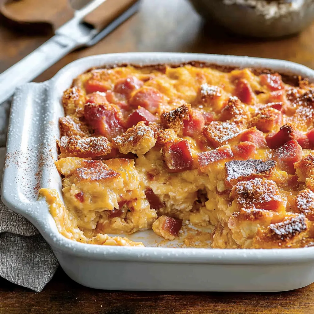 Monte Cristo Breakfast Casserole