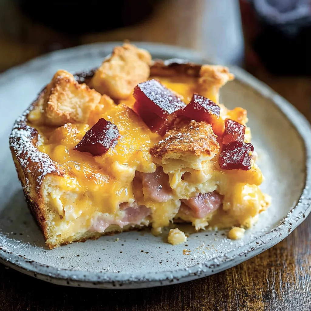 Homemade Monte Cristo Breakfast Casserole Recipe