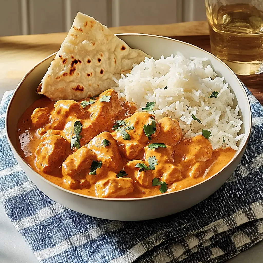 Delicious Creamy Indian Butter Chicken Delight Recipe