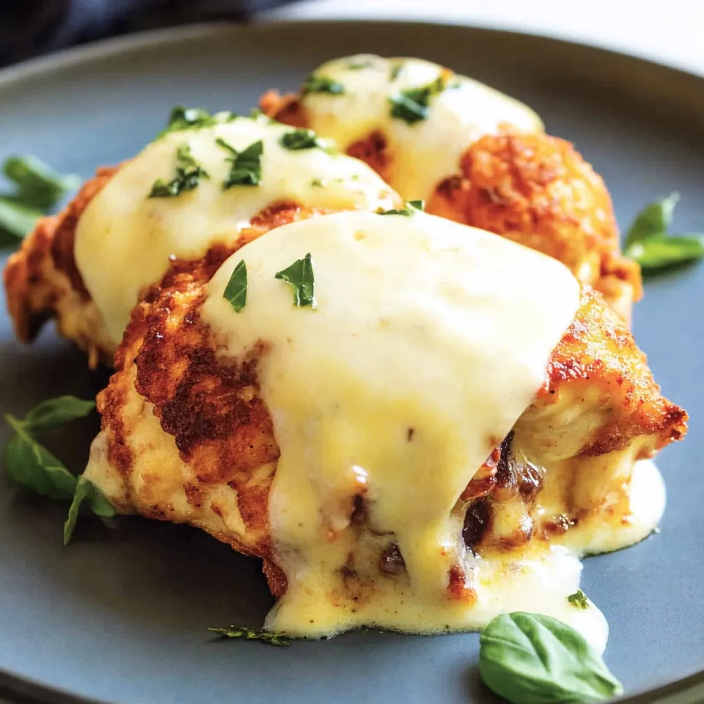 Air Fryer Chicken Cordon Bleu