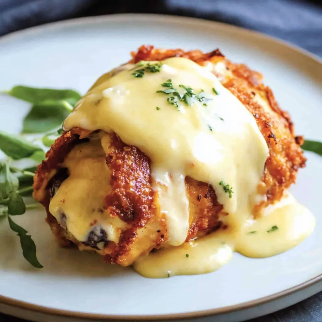 Homemade Air Fryer Chicken Cordon Bleu Recipe