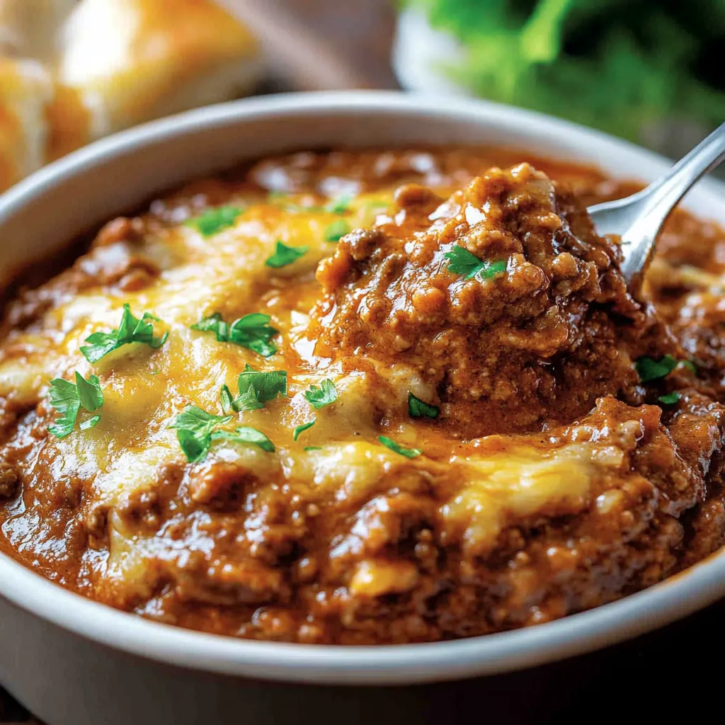 Delicious Sloppy Joe Dip Recipe