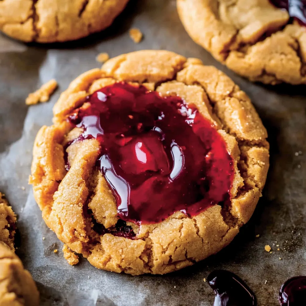 Delicious Peanut Butter and Jelly Cookies Recipe