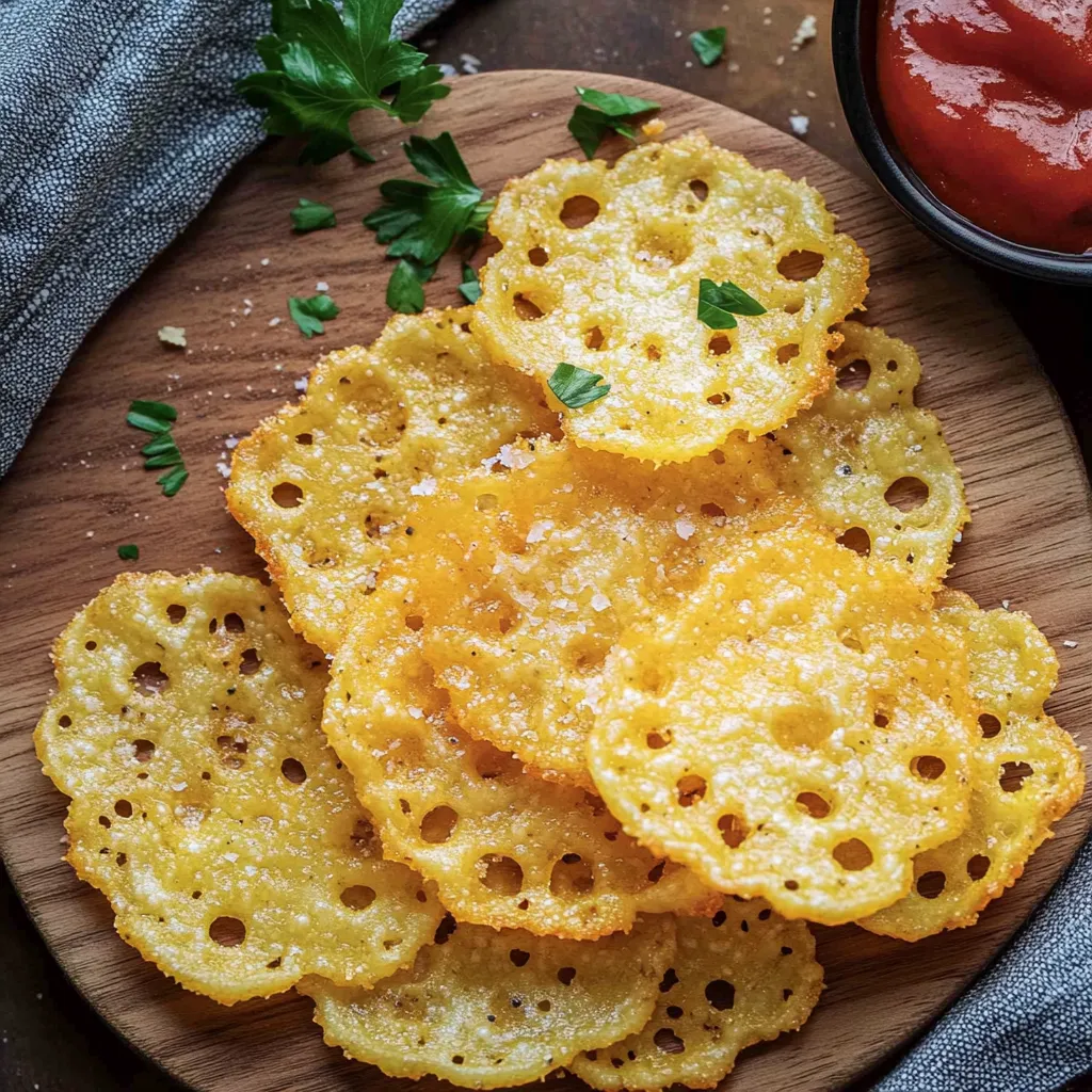 Homemade Parmesan Crisps Recipe