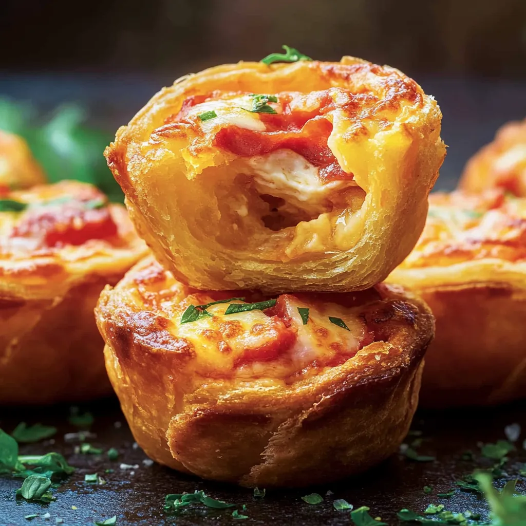 Homemade Pizza Cruffins Recipe