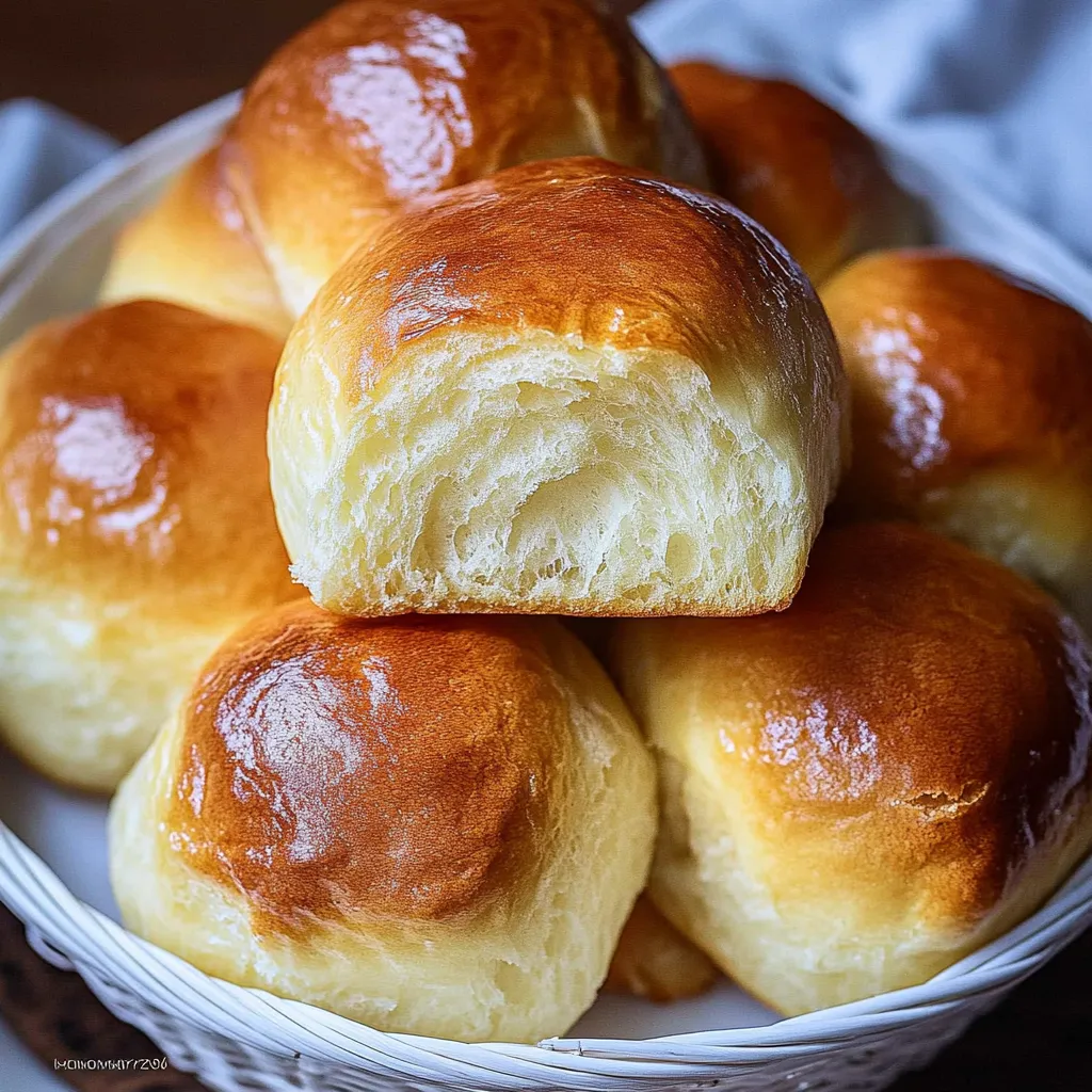 Easy Brioche Dinner Rolls Recipe