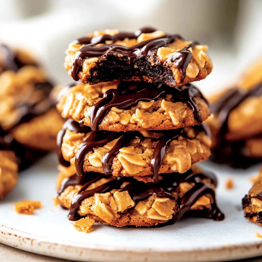 Delicious Samoas Cookies (Girl Scout Copycat) Recipe