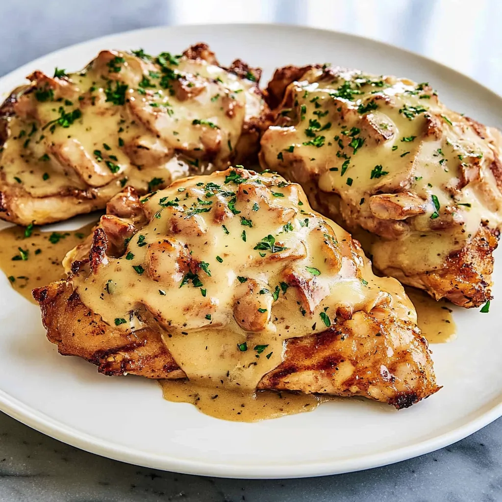 Homemade Texas Roadhouse Smothered Chicken Recipe