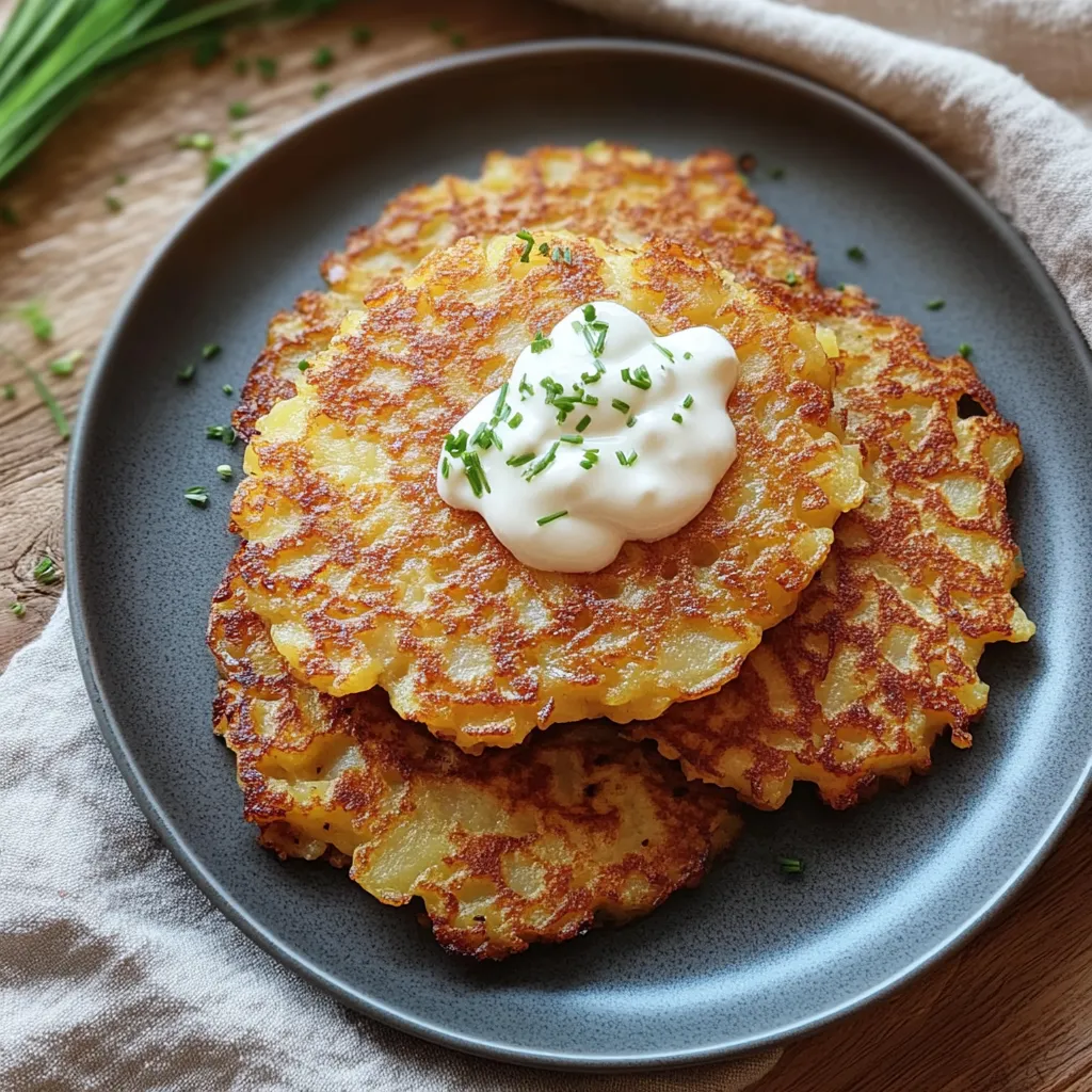 Easy German Potato Pancakes (Kartoffelpuffer) Recipe