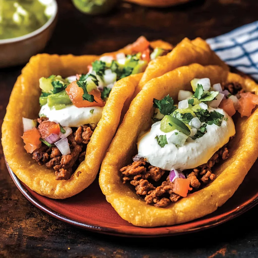 Homemade Navajo Tacos (Indian Fry Bread) Recipe