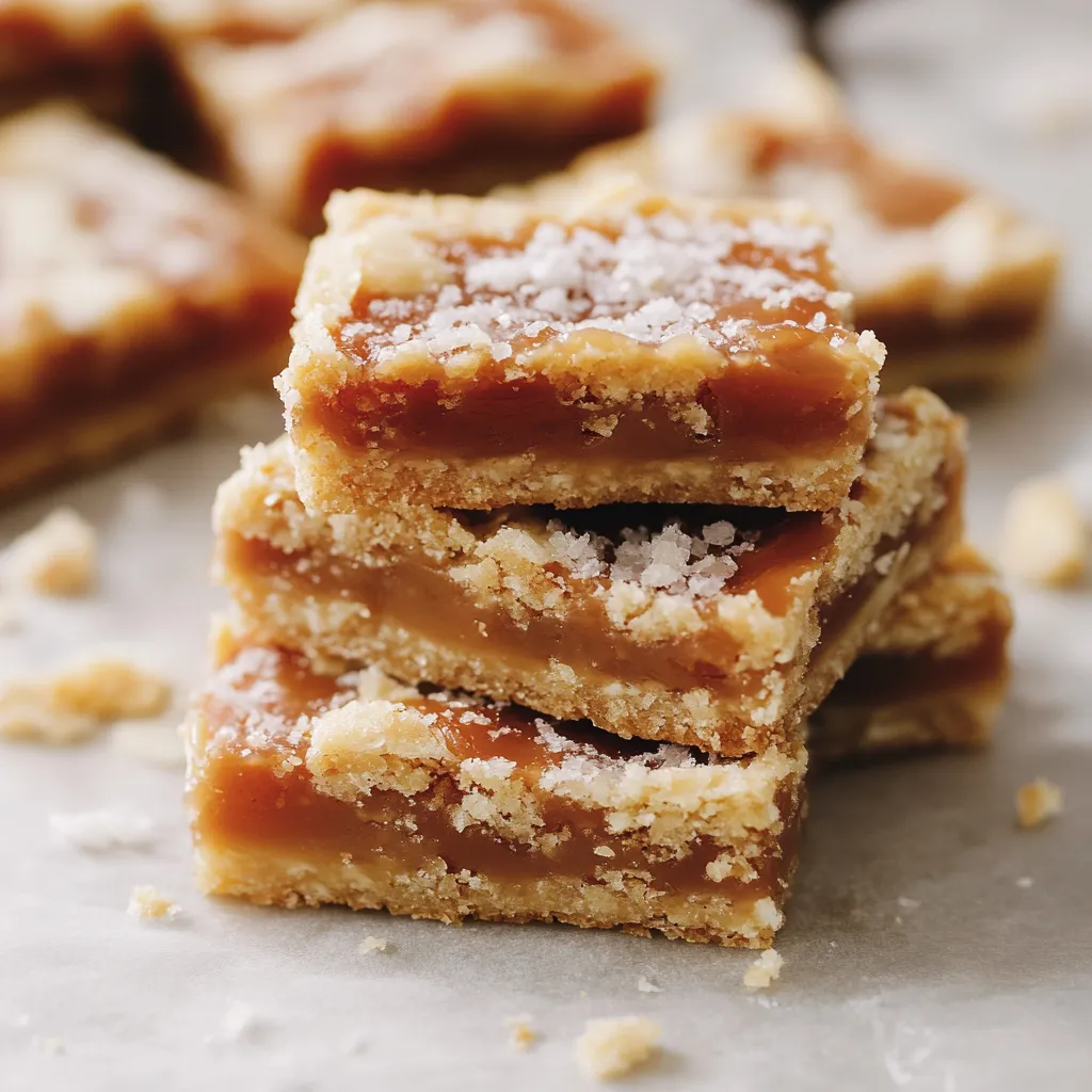 Salted Caramel Butter Bars